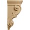 Ekena Millwork 4 1/2"W x 5"D x 10"H Medium Traditional Wood Corbel, Cherry CORW05X05X10TRCH - alternate 3